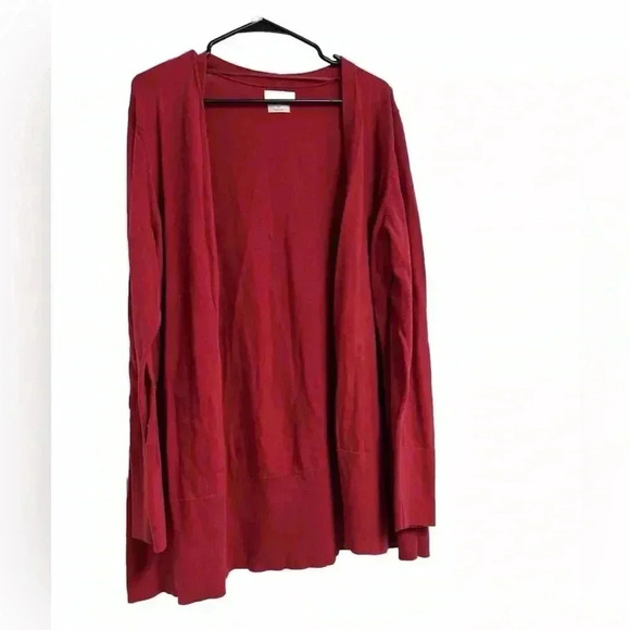 Women’s Van Heusen Red Cardigan Size XXL 2XL - Picture 1 of 4